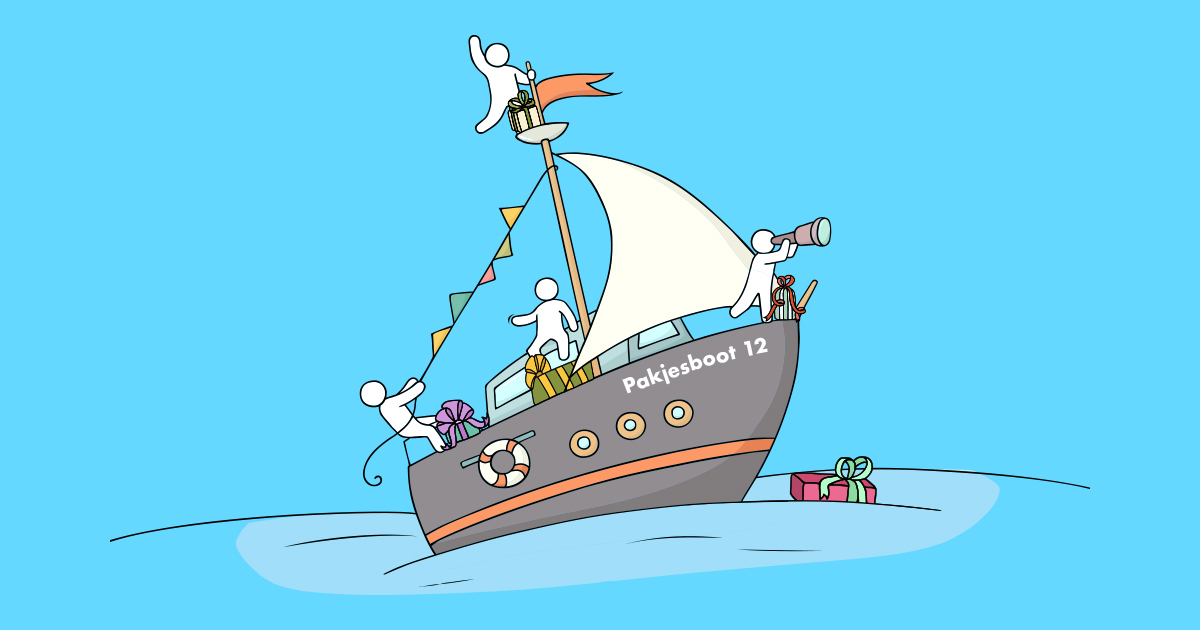 Pakjesboot van Sinterklaas